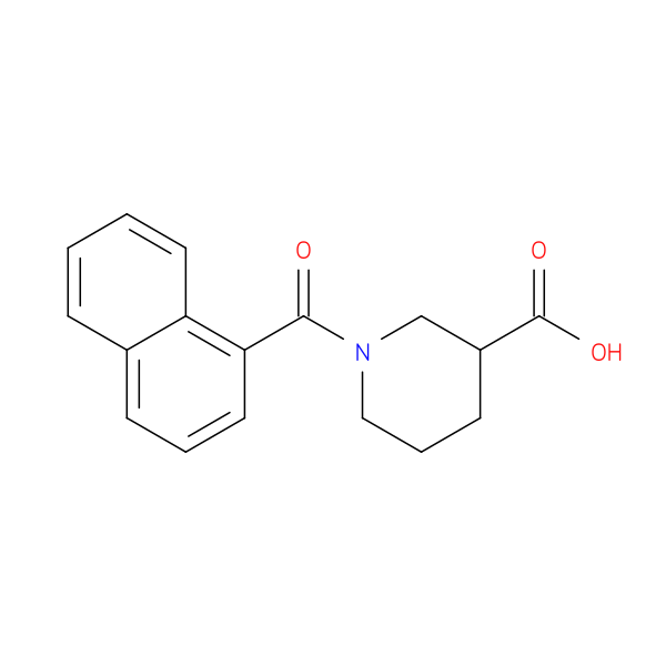 1-(naphthalene-1-carbonyl)piperidine-3-carboxylic acid