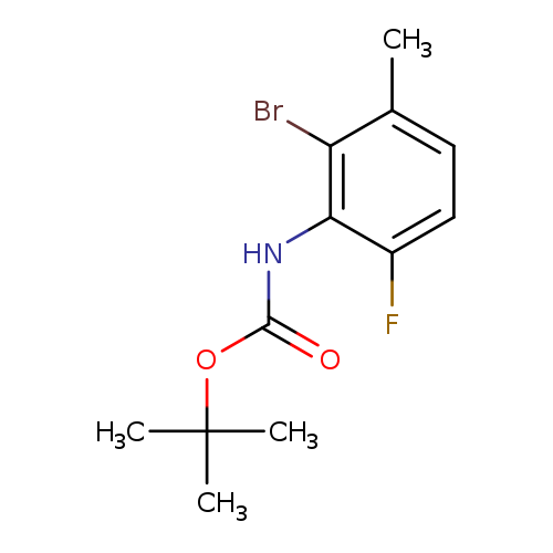 tert-butyl N-(2-bromo-6-fluoro-3-methylphenyl)carbamate