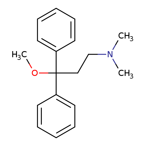 3-methoxy-N,N-dimethyl-3,3-diphenyl-1-propanamine