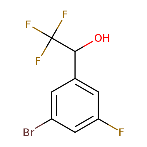 1-(3-Bromo-5-fluorophenyl)-2,2,2-trifluoroethan-1-ol