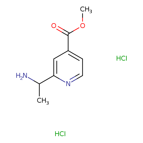 methyl 2-(1-aminoethyl)pyridine-4-carboxylate dihydrochloride
