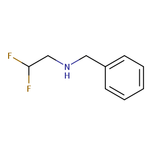 N-benzyl-N-(2,2-difluoroethyl)amine