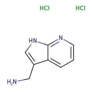 (1H-Pyrrolo[2,3-b]pyridin-3-yl)methanamine dihydrochloride