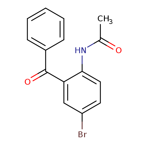 N-(2-benzoyl-4-bromophenyl)acetamide