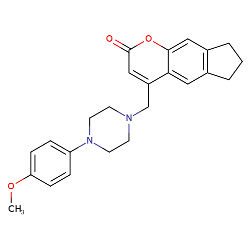 4-{[4-(4-methoxyphenyl)piperazin-1-yl]methyl}-2H,6H,7H,8H-cyclopenta[g]chromen-2-one