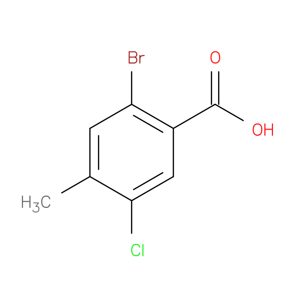 2-Bromo-5-chloro-4-methylbenzoic acid