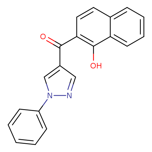 2-(1-phenyl-1H-pyrazole-4-carbonyl)naphthalen-1-ol