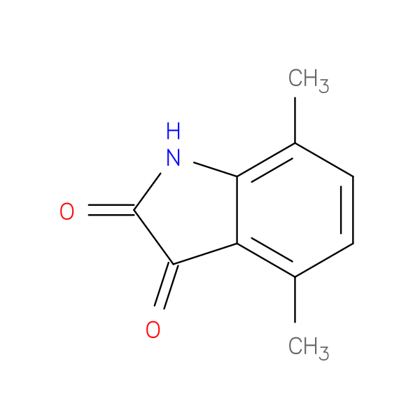 4,7-Dimethylindoline-2,3-dione