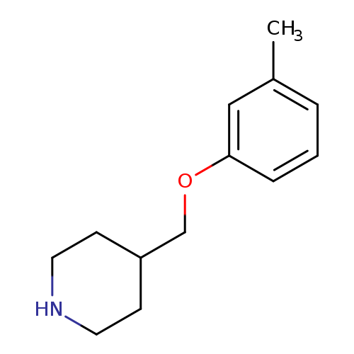 4-[(3-METHYLPHENOXY)METHYL]PIPERIDINE