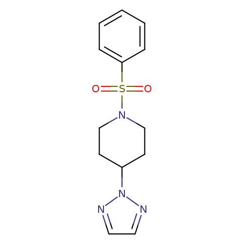 1-(benzenesulfonyl)-4-(2H-1,2,3-triazol-2-yl)piperidine