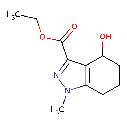 ethyl4-hydroxy-1-methyl-4,5,6,7-tetrahydro-1H-indazole-3-carboxylate