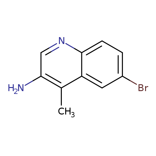 3-Quinolinamine, 6-bromo-4-methyl-