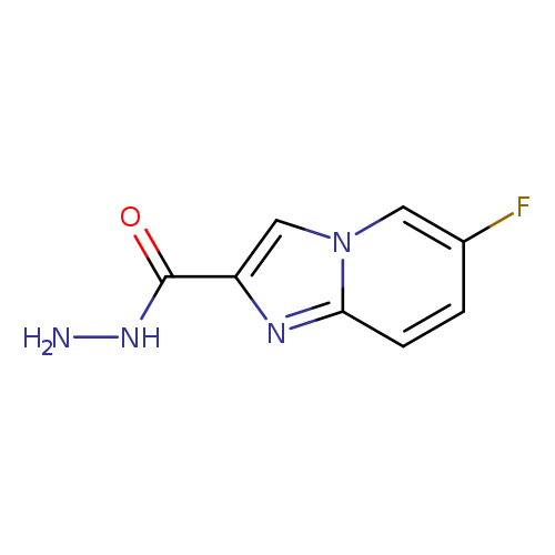 6-Fluoroimidazo[1,2-a]pyridine-2-carbohydrazide