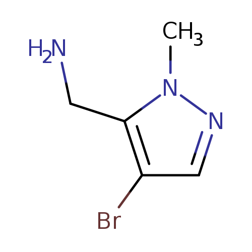 [(4-bromo-1-methyl-1H-pyrazol-5-yl)methyl]amine