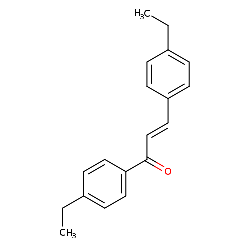 (2E)-1,3-bis(4-ethylphenyl)prop-2-en-1-one