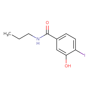 3-hydroxy-4-iodo-N-propylbenzamide