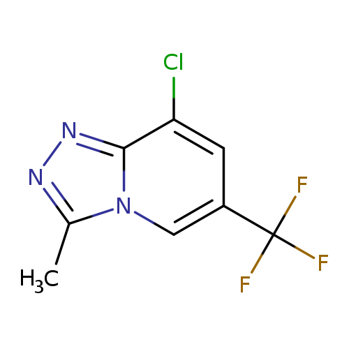 8-chloro-3-methyl-6-(trifluoromethyl)-[1,2,4]triazolo[4,3-a]pyridine