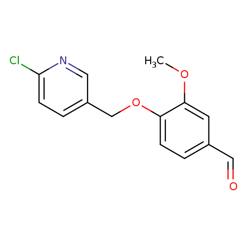 4-((6-Chloropyridin-3-yl)methoxy)-3-methoxybenzaldehyde