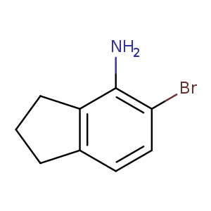 5-Bromo-2,3-dihydro-1H-inden-4-amine