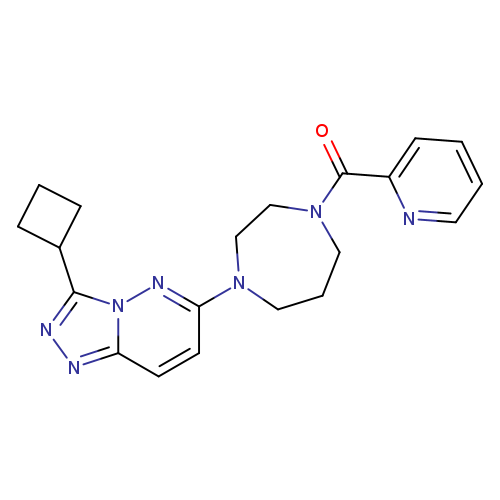 1-{3-cyclobutyl-[1,2,4]triazolo[4,3-b]pyridazin-6-yl}-4-(pyridine-2-carbonyl)-1,4-diazepane