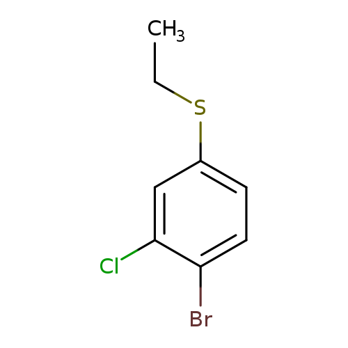 (4-Bromo-3-chlorophenyl)(ethyl)sulfane