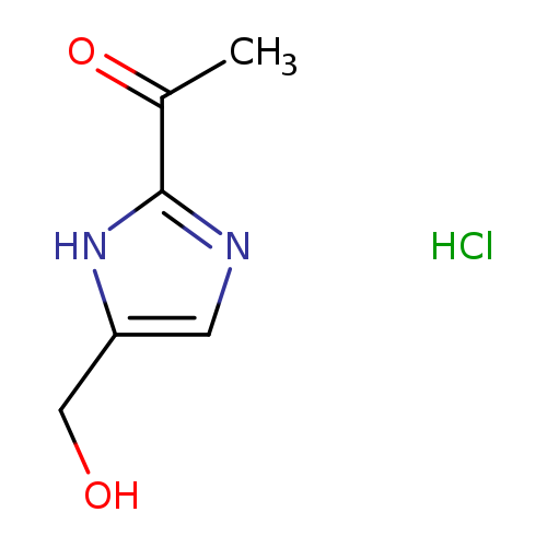 1-[5-(hydroxymethyl)-1H-imidazol-2-yl]ethan-1-one hydrochloride
