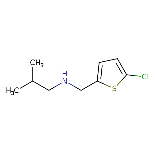 [(5-chlorothiophen-2-yl)methyl](2-methylpropyl)amine