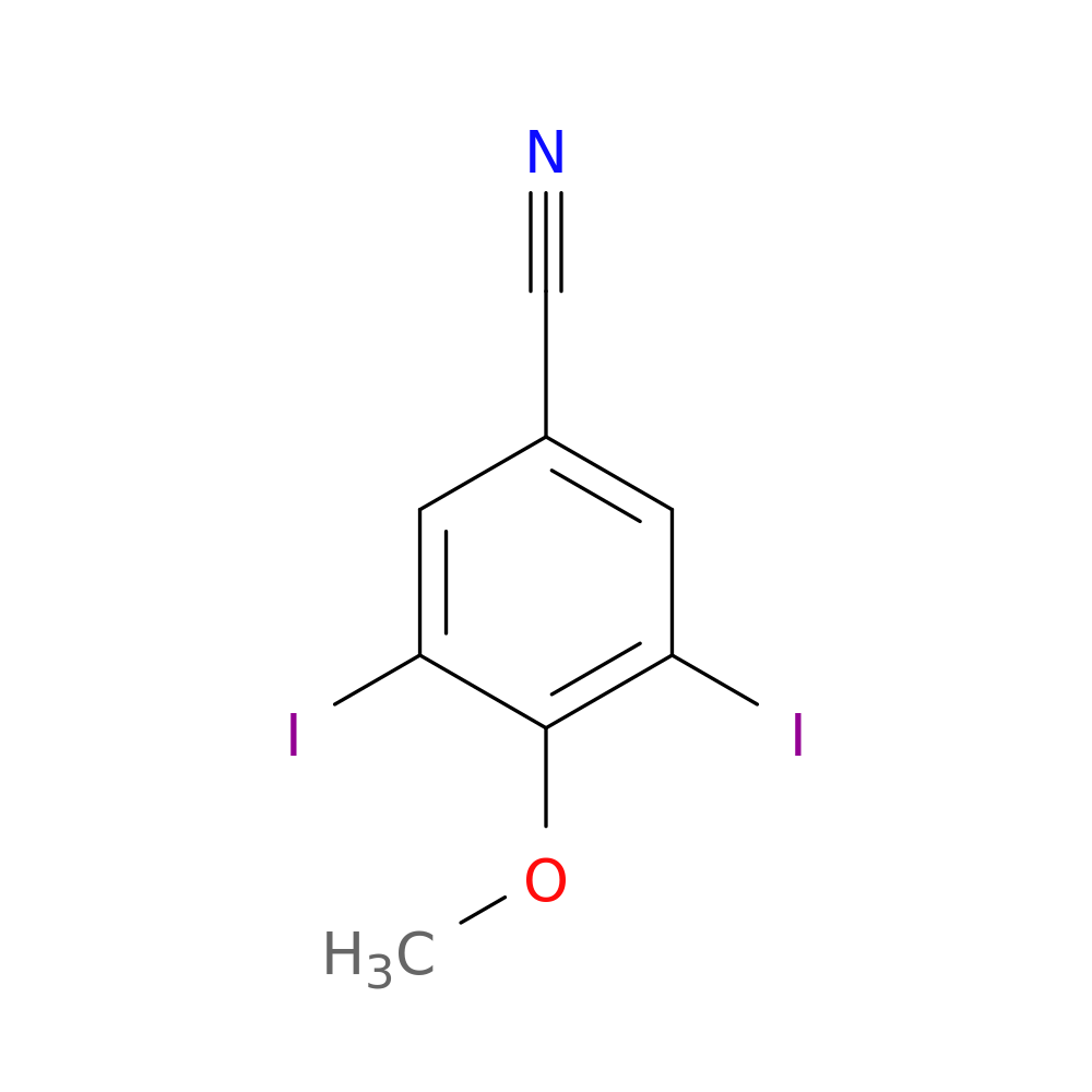 3,5-Diiodo-4-methoxybenzonitrile