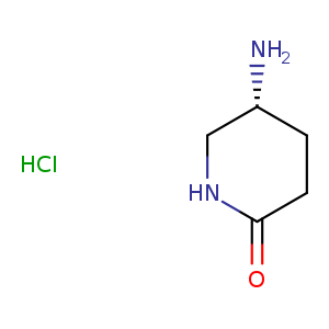 2-Piperidinone, 5-amino-, hydrochloride (1:1), (5R)-