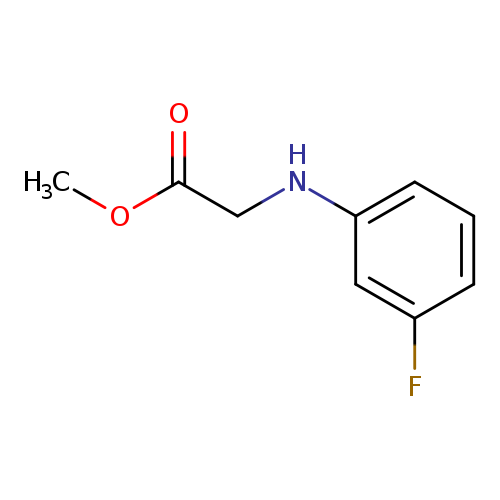 Methyl 2-[(3-fluorophenyl)amino]acetate