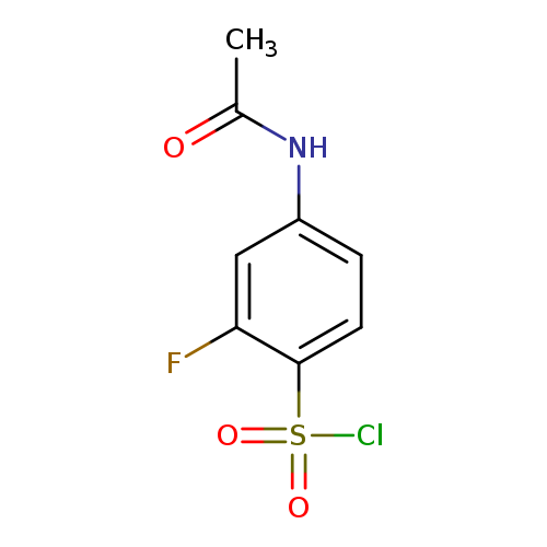 4-Acetamido-2-fluorobenzene-1-sulfonyl chloride