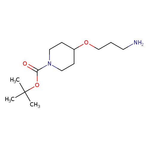 tert-butyl 4-(3-aminopropoxy)piperidine-1-carboxylate