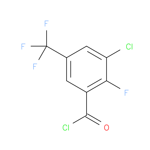 3-CHLORO-2-FLUORO-5-(TRIFLUOROMETHYL)BENZOYL CHLORIDE