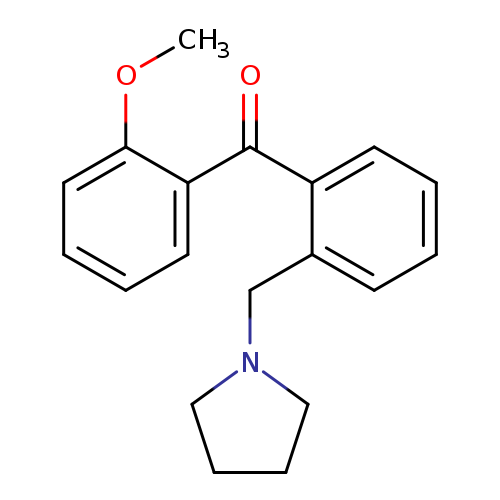 2-Methoxy-2'-pyrrolidinomethyl benzophenone