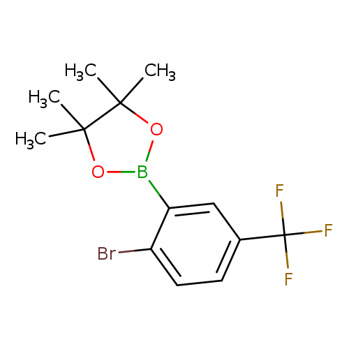 2-[2-Fluoro-5-(trifluoromethyl)phenyl]-4,4,5,5-tetramethyl-1,3,2-dioxaborolane