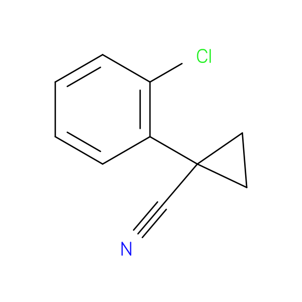 1-(2-Chlorophenyl)cyclopropanecarbonitrile
