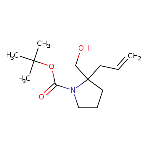 tert-butyl2-(hydroxymethyl)-2-(prop-2-en-1-yl)pyrrolidine-1-carboxylate