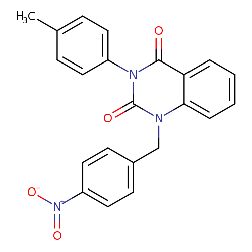 3-(4-methylphenyl)-1-[(4-nitrophenyl)methyl]-1,2,3,4-tetrahydroquinazoline-2,4-dione