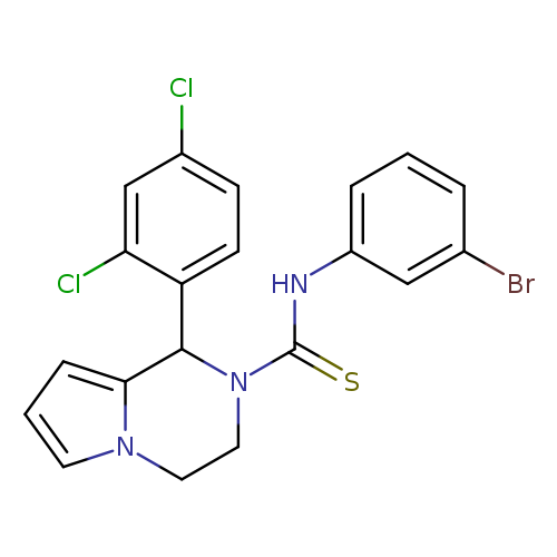 N-(3-bromophenyl)-1-(2,4-dichlorophenyl)-1H,2H,3H,4H-pyrrolo[1,2-a]pyrazine-2-carbothioamide
