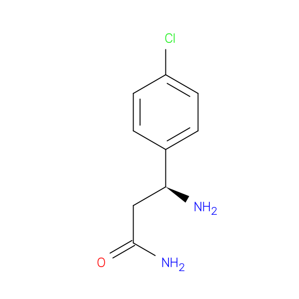 (3S)-3-amino-3-(4-chlorophenyl)propanamide