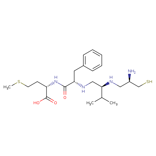 L-Methionine, N-[(2S)-2-[[(2R)-2-amino-3-mercaptopropyl]amino]-3-methylbutyl]-L-phenylalanyl-