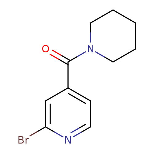 2-Bromo-4-(piperidine-1-carbonyl)pyridine