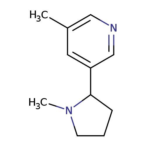 Pyridine,3-methyl-5-(1-methyl-2-pyrrolidinyl)-