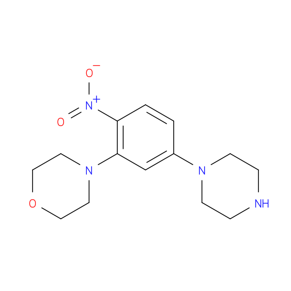 4-(2-Nitro-5-piperazin-1-ylphenyl)morpholine