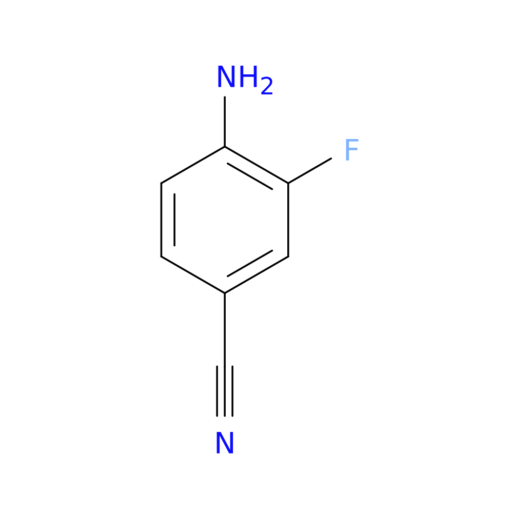 4-Amino-3-fluorobenzonitrile