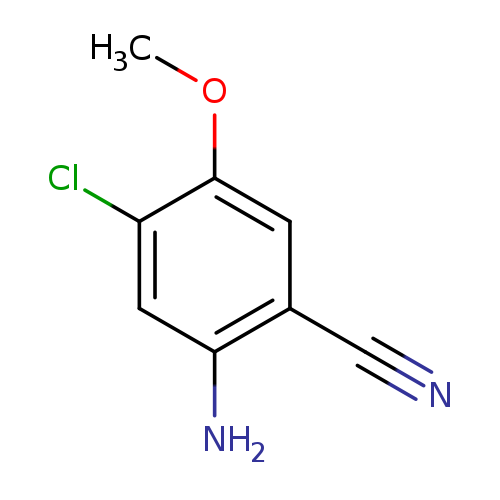 2-Amino-4-chloro-5-methoxybenzonitrile