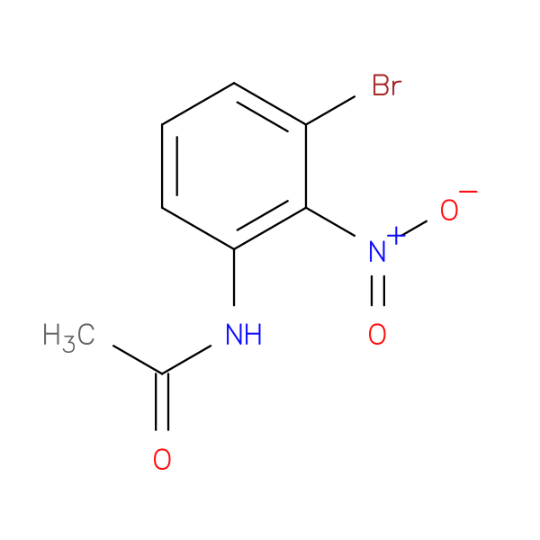 3-Acetamido-1-bromo-2-nitrobenzene