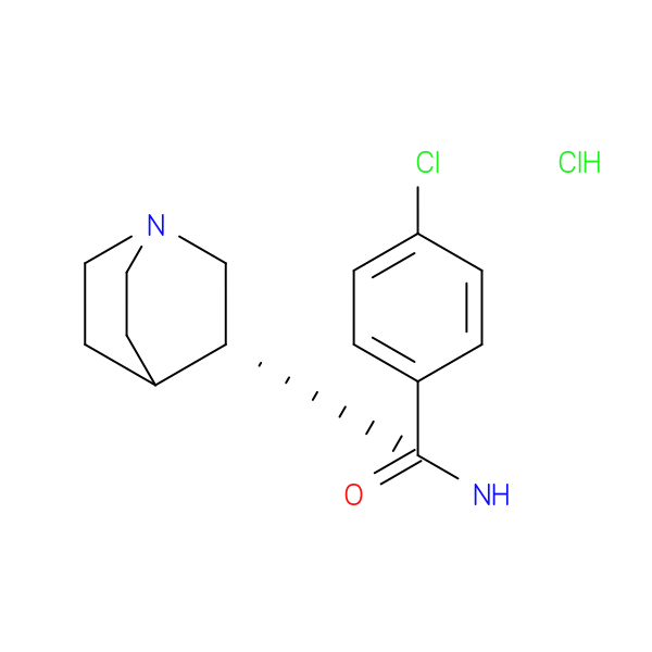N-(3R)-1-Azabicyclo[2.2.2]oct-3-yl-4-chlorobenzamide hydrochloride