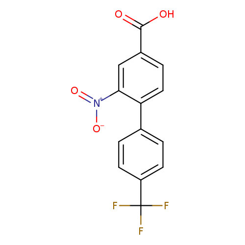 2-Nitro-4'-(trifluoromethyl)-[1,1'-biphenyl]-4-carboxylic acid