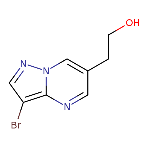 2-{3-bromopyrazolo[1,5-a]pyrimidin-6-yl}ethan-1-ol